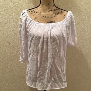 Women’s Unique Spectrum Scoop Neck Blouse